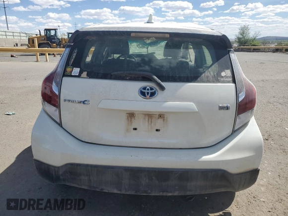 2017 Toyota Prius One with VIN JTDKDTB37H1591441, listed as a Copart auction lot 55130085 with 102,555 mi miles and Salvage title. Bid and sale history available at DreamBid. Image 6.