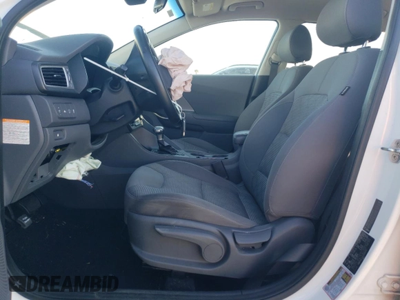 2018 Kia Niro LX with VIN KNDCB3LC6J5203171, listed as a Copart auction lot 49993795 with 57,575 mi miles and Salvage Title. Bid and sale history available at carsss.com. Image 7.