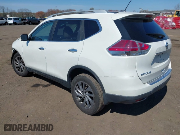 2016 Nissan Rogue SL with VIN 5N1AT2MV0GC755778, listed as a IAAI auction lot 42042335 with 201,371 mi miles and . Bid and sale history available at DreamBid. Image 3.