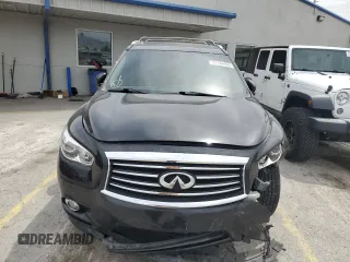 2014 Infiniti QX60 with VIN 5N1AL0MM8EC542358, listed as a Copart auction lot 61184495 with 31,859 mi miles and Salvage title. Bid and sale history available at DreamBid. Image 5.