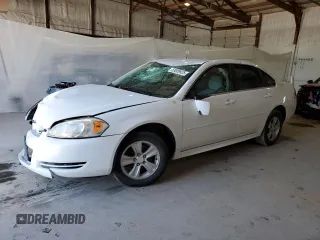 2014 Chevrolet Impala LS with VIN 2G1WA5E30E1176946, listed as a Copart auction lot 53609925 with 156,630 mi miles and Salvage title. Bid and sale history available at DreamBid. Image 1.
