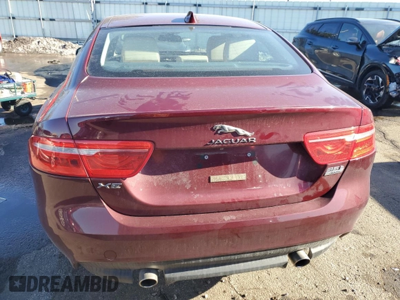 2017 Jaguar XE 35t Premium with VIN SAJAJ4BV6HA972095, listed as a Copart auction lot 43234925 with 57,599 mi miles and Salvage Title. Bid and sale history available at carsss.com. Image 6.
