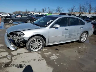 2016 Chevrolet Impala LTZ with VIN 2G1WC5E33G1127852, listed as a Copart auction lot 46678615 with 188,953 mi miles and Salvage Title. Bid and sale history available at DreamBid. Image 1.