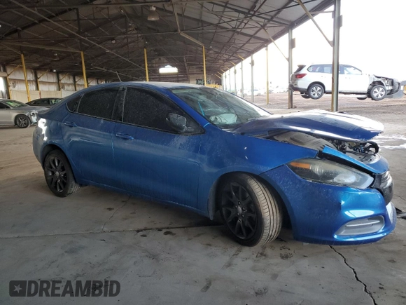 2016 Dodge Dart SE with VIN 1C3CDFAA3GD555558, listed as a Copart auction lot 43080235 with 111,273 mi miles and Salvage Title. Bid and sale history available at carsss.com. Image 4.