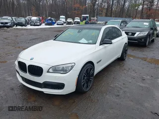 2015 BMW 7 Series 750Li xDrive with VIN WBAYF8C5XFD655174, listed as a IAAI auction lot 41480525 with 79,238 mi miles and . Bid and sale history available at carsss.com. Image 2.