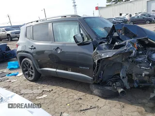 2018 Jeep Renegade Latitude with VIN ZACCJABB5JPH44042, listed as a IAAI auction lot 41308944 with 1 mi miles. Bid and sale history available at carsss.com. Image 12.