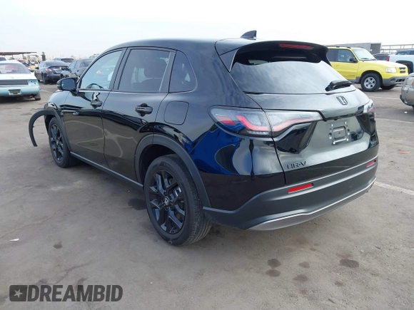 2024 Honda HR-V Sport with VIN 3CZRZ1H55RM722846, listed as a IAAI auction lot 41561166 with 13,221 mi miles. Bid and sale history available at carsss.com. Image 3.