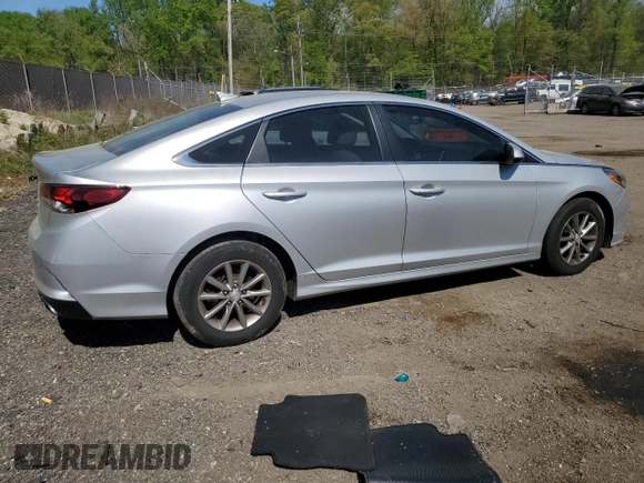 2019 Hyundai Sonata SE with VIN 5NPE24AF3KH733045, listed as a Copart auction lot 54121665 with 92,020 mi miles and Salvage Title. Bid and sale history available at carsss.com. Image 3.