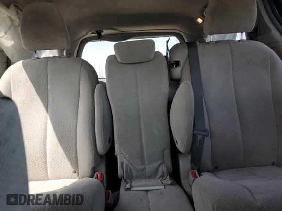 2012 Toyota Sienna LE AAS with VIN 5TDKK3DC2CS207404, listed as a Copart auction lot 62781215 with 200,757 mi miles and Salvage title. Bid and sale history available at DreamBid. Image 10.