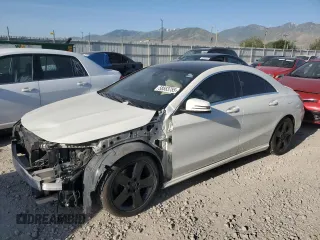 2015 Mercedes-Benz CLA 250 z VIN WDDSJ4GB3FN261466, wystawiony jako Copart lot #58553755 z przebiegiem 110 138 mil mil oraz Szkoda całkowita • Salvage title. Historia ofert i sprzedaży dostępna na DreamBid. Obrazek 1.