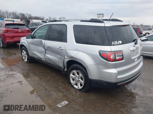 2015 GMC Acadia SLE with VIN 1GKKRPKD3FJ317513, listed as a IAAI auction lot 41157487 with 177,500 mi miles and . Bid and sale history available at DreamBid. Image 3.