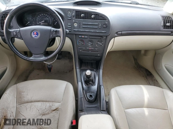 2003 Saab 9-3 Linear z VIN YS3FB45S631059194, wystawiony jako Copart lot #85081184 z przebiegiem 166 623 mil mil oraz Szkoda całkowita • Salvage title. Historia ofert i sprzedaży dostępna na DreamBid. Obrazek 8.