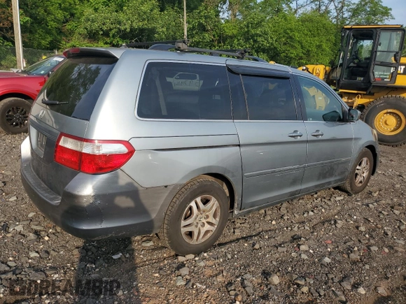 2006 Honda Odyssey EX-L z VIN 5FNRL386X6B031503, wystawiony jako Copart lot #59791425 z przebiegiem 138 624 mil mil oraz Czysty tytuł • Clean title. Historia ofert i sprzedaży dostępna na DreamBid. Obrazek 3.