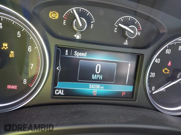 2019 Buick Enclave Essence with VIN 5GAERBKW5KJ102479, listed as a IAAI auction lot 41961838 with 56,338 mi miles and . Bid and sale history available at carsss.com. Image 15.