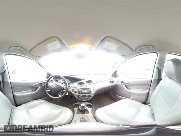2003 Ford Focus ZTS with VIN 1FAFP38383W243231, listed as a Copart auction lot 86895774 with 124,322 mi miles and Salvage Title. Bid and sale history available at carsss.com. Image 13.