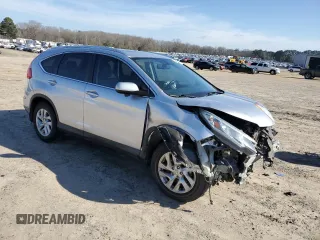 2015 Honda CR-V EX-L with VIN 2HKRM4H74FH705495, listed as a Copart auction lot 43537685 with Not Provided miles and Salvage Title. Bid and sale history available at carsss.com. Image 4.