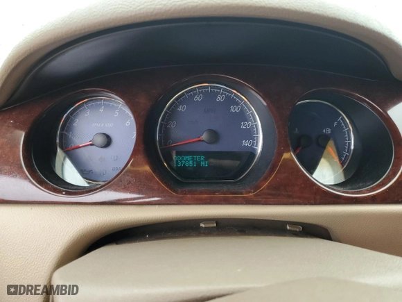 2006 Buick Lucerne CXS with VIN 1G4HE57Y36U193528, listed as a Copart auction lot 44118425 with 137,851 mi miles and Salvage Title. Bid and sale history available at carsss.com. Image 9.