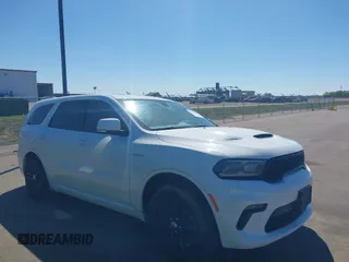2021 Dodge Durango R/T with VIN 1C4SDJCT5MC520580, listed as a IAAI auction lot 42147987 with 104,430 mi miles and . Bid and sale history available at DreamBid. Image 13.