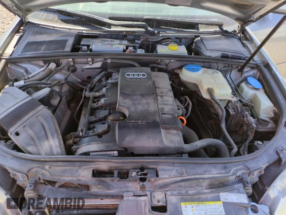 2007 Audi A4 2.0T with VIN WAUDF78EX7A024896, listed as a Copart auction lot 59593995 with 151,980 mi miles and Salvage title. Bid and sale history available at DreamBid. Image 11.