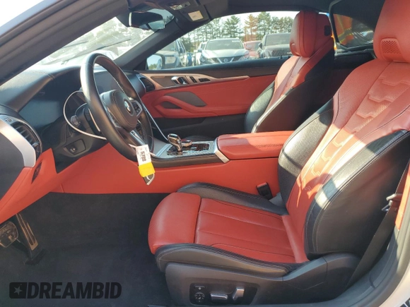 2019 BMW 8 Series M850i xDrive with VIN WBAFY4C50KBX39519, listed as a Copart auction lot 67675394 with 37,900 mi miles and Salvage title. Bid and sale history available at DreamBid. Image 7.