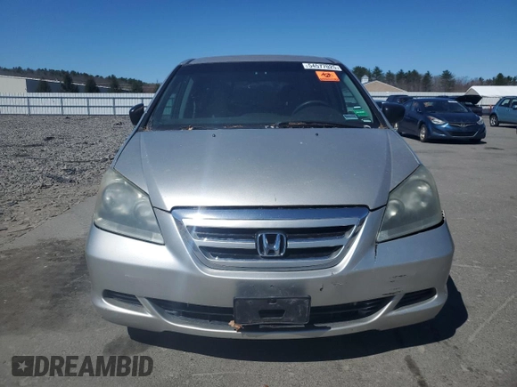 2007 Honda Odyssey LX with VIN 5FNRL38297B106979, listed as a Copart auction lot 54577025 with 0 mi miles and Clean Title. Bid and sale history available at carsss.com. Image 5.