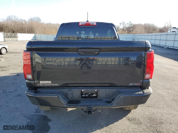 2024 Chevrolet Colorado 4WD ZR2 with VIN 1GCPTFEK8R1201235, listed as a Copart auction lot 85860124 with 0 mi miles and Salvage Title. Bid and sale history available at carsss.com. Image 6.