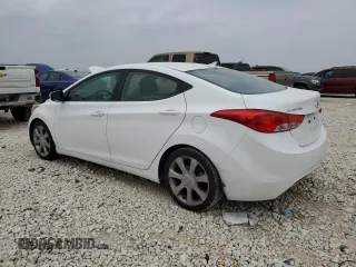 2013 Hyundai Elantra GLS z VIN 5NPDH4AE1DH423061, wystawiony jako Copart lot #50559705 z przebiegiem 121 016 mil mil oraz Czysty tytuł • Clean title. Historia ofert i sprzedaży dostępna na DreamBid. Obrazek 2.