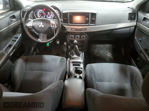 2014 Mitsubishi Lancer GT with VIN JA32U8FW7EU005332, listed as a Copart auction lot 81083874 with 127,083 mi miles and Salvage Title. Bid and sale history available at carsss.com. Image 8.