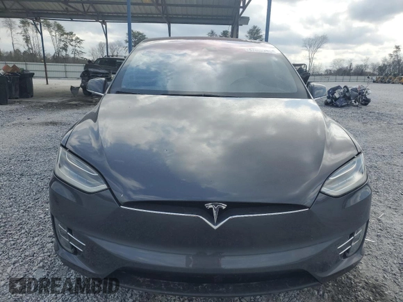 2016 Tesla Model X 70D with VIN 5YJXCBE21GF004162, listed as a Copart auction lot 47462715 with 88,593 mi miles and Salvage Title. Bid and sale history available at carsss.com. Image 5.