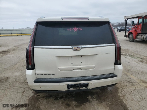 2015 Cadillac Escalade Premium with VIN 1GYS4NKJ9FR523919, listed as a Copart auction lot 45256764 with 170,682 mi miles and Salvage Title. Bid and sale history available at carsss.com. Image 6.