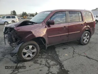 2012 Honda Pilot EX-L with VIN 5FNYF4H5XCB076999, listed as a Copart auction lot 86664354 with 238,922 mi miles and Salvage Title. Bid and sale history available at carsss.com. Image 1.