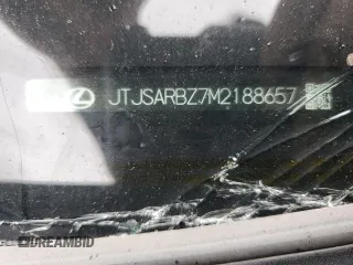 2021 Lexus NX 300 F Sport с VIN JTJSARBZ7M2188657, выставлен на аукционе Copart как лот 56019735 с пробегом Не указан миль и Списание • Salvage title. История ставок и продаж доступна на DreamBid. Изображение 13.
