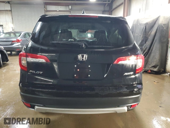 2022 Honda Pilot EX-L with VIN 5FNYF6H50NB018334, listed as a Copart auction lot 50659805 with 44,168 mi miles and Salvage Title. Bid and sale history available at DreamBid. Image 6.