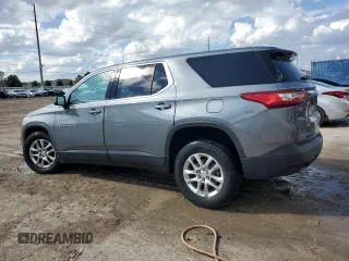 2020 Chevrolet Traverse LS with VIN 1GNERFKWXLJ174924, listed as a Copart auction lot 71939174 with 82,695 mi miles and Non Repairable. Bid and sale history available at carsss.com. Image 2.