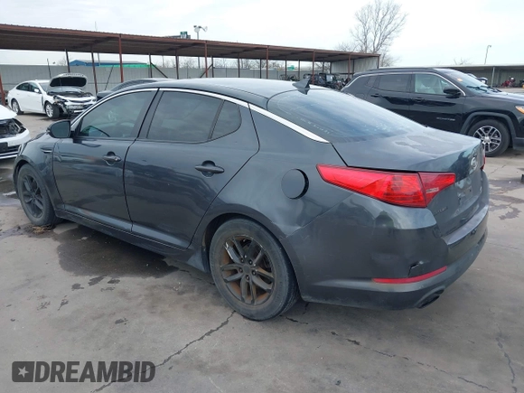 2011 Kia Optima LX with VIN KNAGM4A72B5057583, listed as a IAAI auction lot 41649320 with 207,898 mi miles and . Bid and sale history available at DreamBid. Image 17.