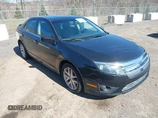 2012 Ford Fusion SEL with VIN 3FAHP0JAXCR387351, listed as a IAAI auction lot 41865873 with 158,521 mi miles. Bid and sale history available at carsss.com. Image 1.