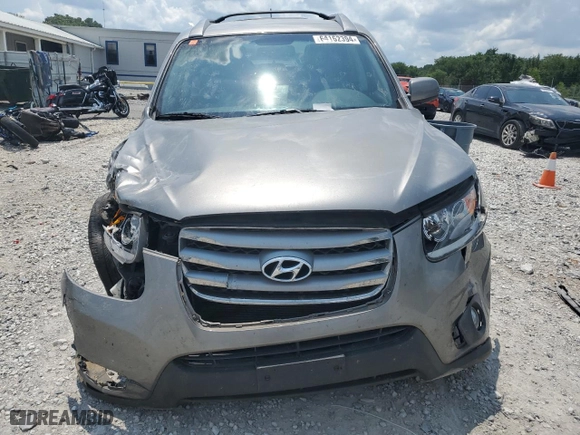 2012 Hyundai Santa Fe SE with VIN 5XYZHDAG2CG106869, listed as a Copart auction lot 75944384 with 186,373 mi miles and Salvage Title. Bid and sale history available at carsss.com. Image 5.