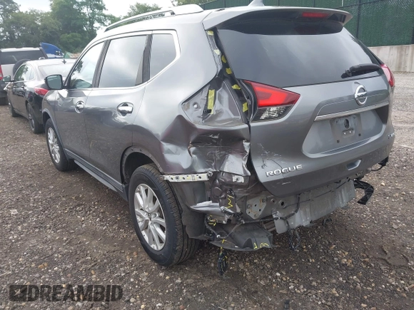 2017 Nissan Rogue S with VIN KNMAT2MV2HP581419, listed as a IAAI auction lot 42671858 with 121,308 mi miles and . Bid and sale history available at DreamBid. Image 6.
