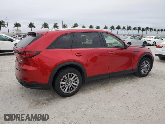 2024 Mazda CX-90 Preferred Plus with VIN JM3KKCHD6R1148065, listed as a Copart auction lot 76298454 with Not Provided miles and Non Repairable. Bid and sale history available at DreamBid. Image 3.