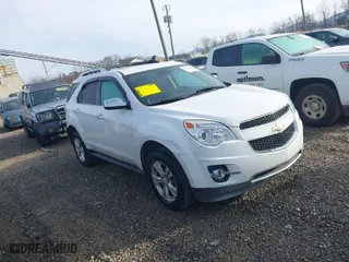 2013 Chevrolet Equinox LTZ with VIN 2GNFLGE36D6390653, listed as a IAAI auction lot 40974858 with 128,954 mi miles. Bid and sale history available at carsss.com. Image 1.