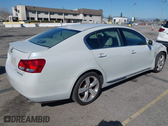2007 Lexus GS 350 with VIN JTHBE96SX70025844, listed as a IAAI auction lot 41805534 with 183,193 mi miles and . Bid and sale history available at DreamBid. Image 4.