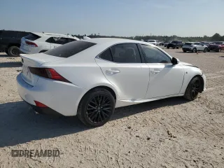 2015 Lexus IS 350 with VIN JTHCE1D21F5009056, listed as a Copart auction lot 53268615 with 81,635 mi miles and Salvage Title. Bid and sale history available at carsss.com. Image 3.