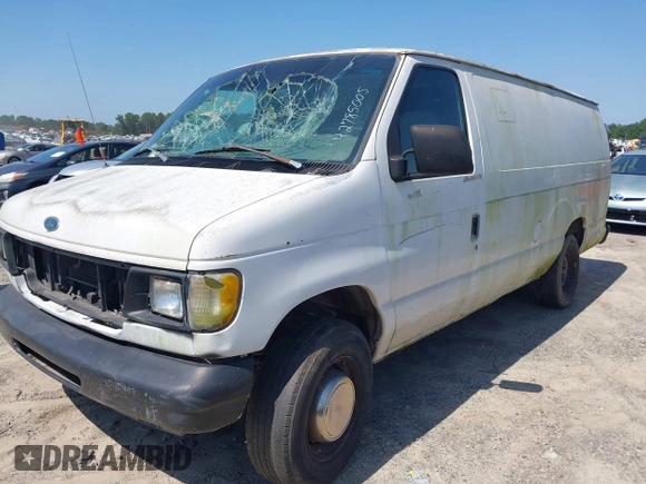 1998 Ford Econoline Cargo with VIN 1FTNS2421WHC08759, listed as a IAAI auction lot 42785005 with Not provided miles and . Bid and sale history available at DreamBid. Image 2.