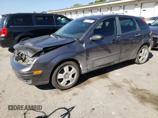 2007 Ford Focus S with VIN 1FAHP37N97W162255, listed as a Copart auction lot 66717833 with 178,889 mi miles and Non Repairable. Bid and sale history available at carsss.com. Image 1.