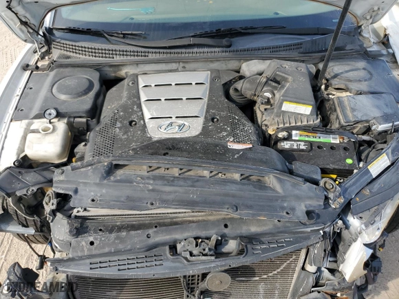 2007 Hyundai Azera SE with VIN KMHFC46F67A155849, listed as a Copart auction lot 73035374 with 140,508 mi miles and Salvage Title. Bid and sale history available at carsss.com. Image 14.