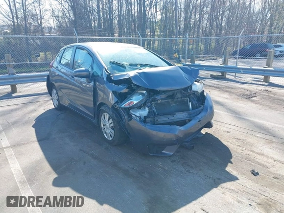 2017 Honda Fit LX with VIN JHMGK5H57HS007726, listed as a IAAI auction lot 41834608 with 97,442 mi miles. Bid and sale history available at carsss.com. Image 1.