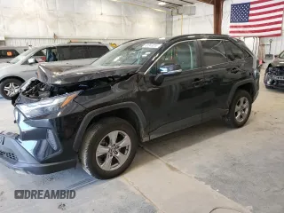 2022 Toyota RAV4 XLE with VIN 2T3P1RFV5NW308979, listed as a Copart auction lot 60346855 with 27,626 mi miles and Salvage title. Bid and sale history available at DreamBid. Image 1.