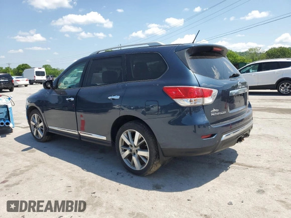 2014 Nissan Pathfinder S with VIN 5N1AR2MM9EC603825, listed as a Copart auction lot 54376525 with 229,783 mi miles and Salvage title. Bid and sale history available at DreamBid. Image 2.