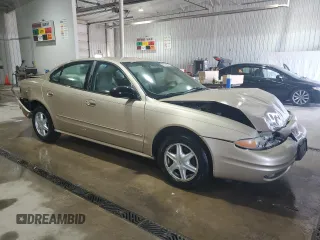 2004 Oldsmobile Alero GL1 with VIN 1G3NL52E84C101004, listed as a Copart auction lot 53125845 with 116,552 mi miles and Salvage Title. Bid and sale history available at DreamBid. Image 4.