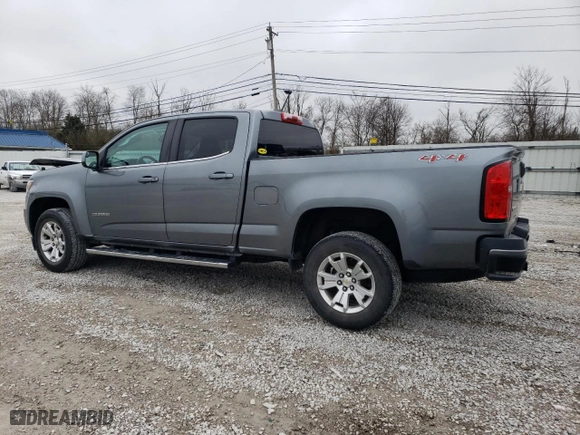 2019 Chevrolet Colorado 4WD LT with VIN 1GCGTCEN4K1165705, listed as a Copart auction lot 46176034 with 81,200 mi miles and Non Repairable. Bid and sale history available at carsss.com. Image 2.